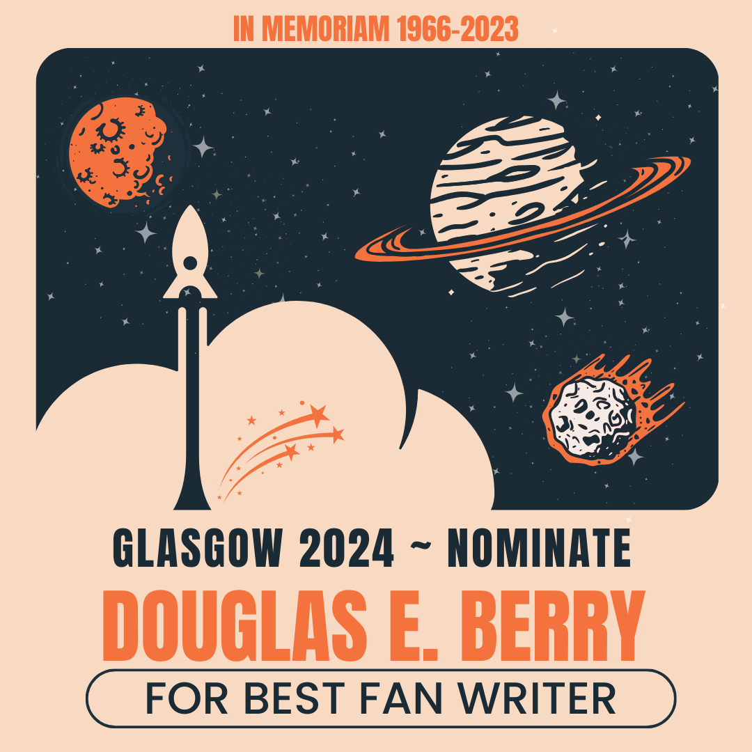 Space themed image promoting the nomination