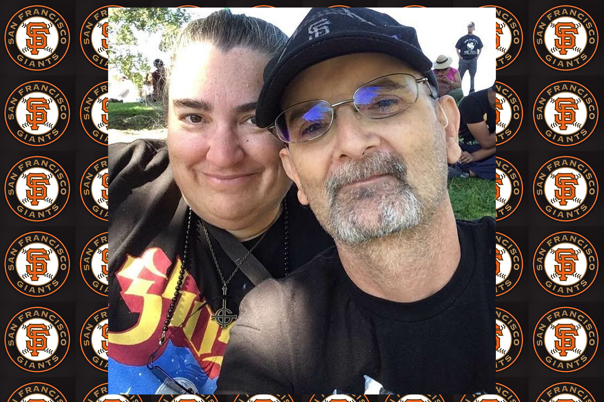 Doug and Kiri in the sun