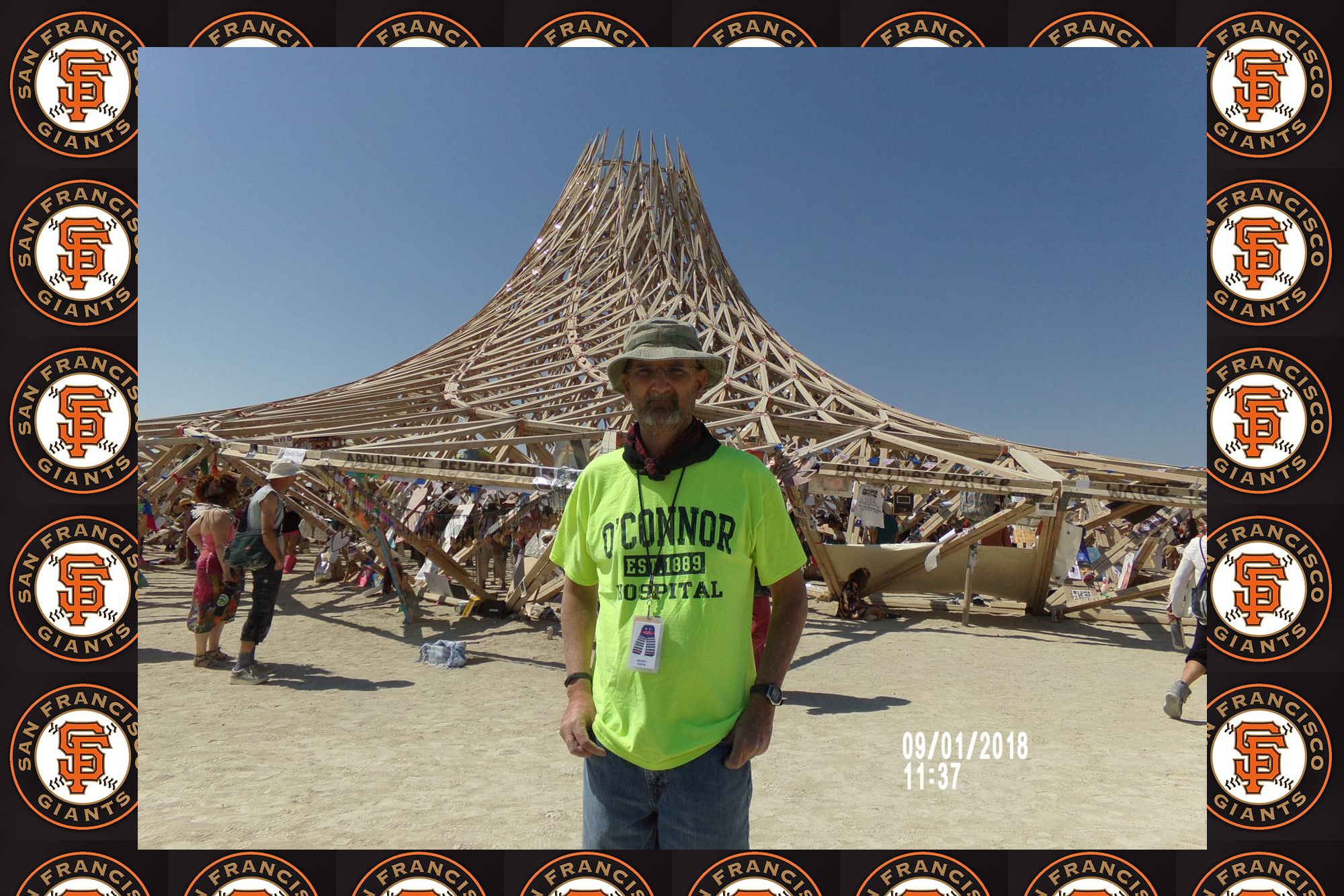 Doug at Burning Man